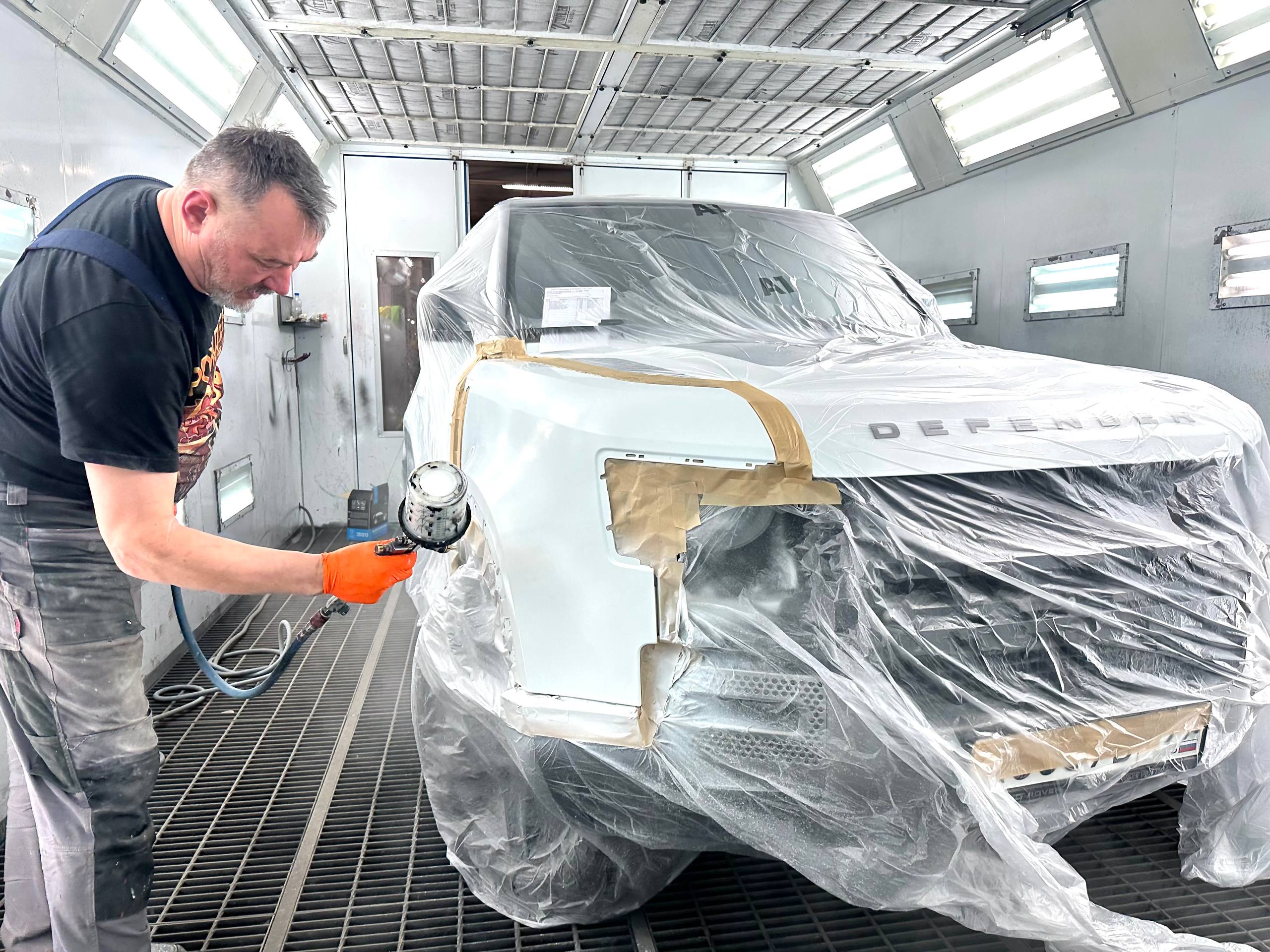 Кузовной ремонт Land Rover