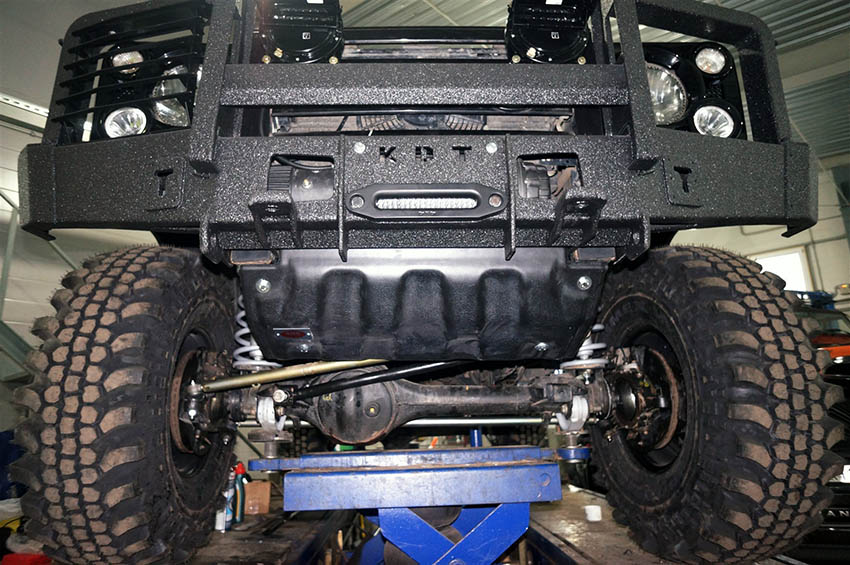 Бампер на Land Rover Defender, силовой передний бампер Дефендер Бампер на Land Rover Defender, силовой передний бампер Дефендер