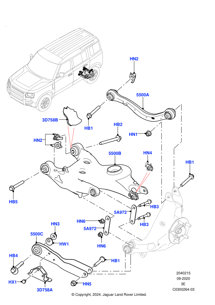 Rear Suspension Arms