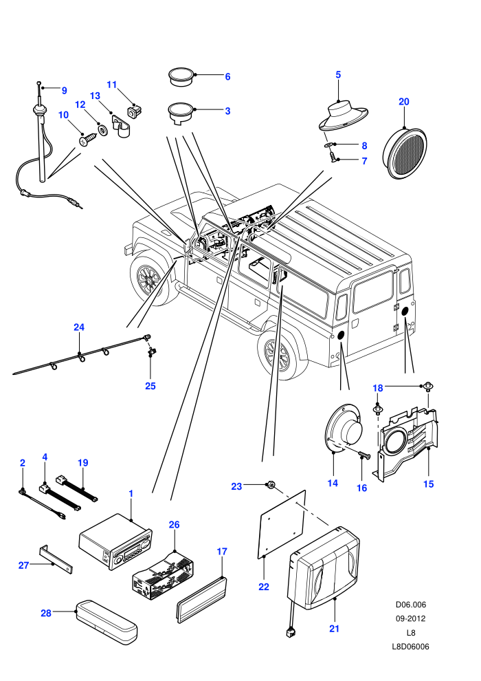 Radio And Speaker - Original Fit ((V)FROMDA000001)