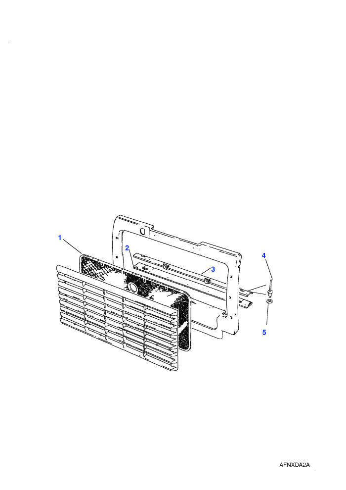 Radiator Grille Chaff Guard
