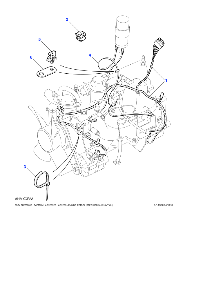 Engine Harness (2.5L 4 Cyl L/R Petrol)