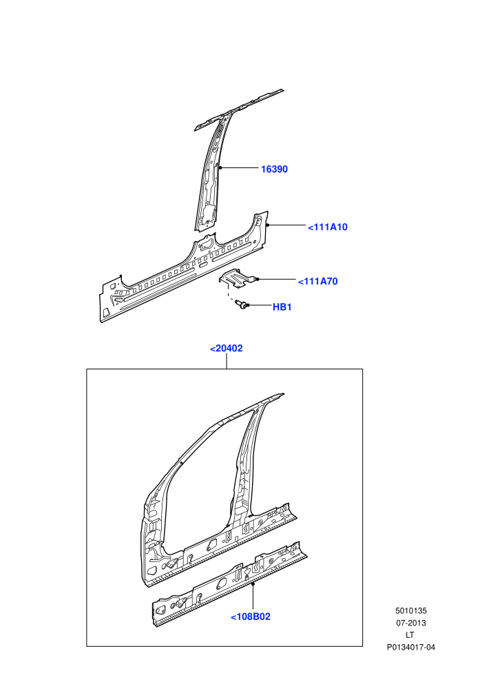 Side Panels - Inner (Front)((V)TO9A999999)