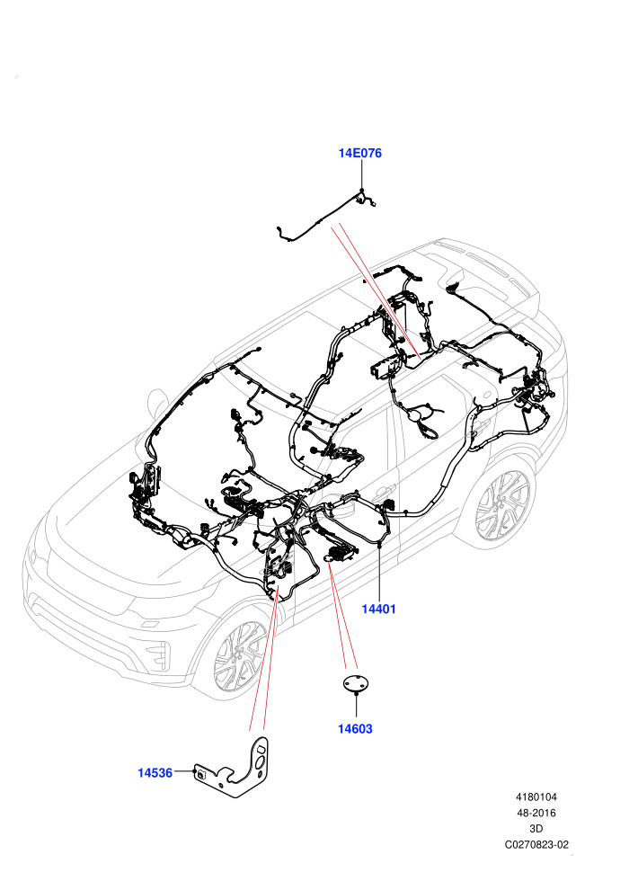 Main Harness (Solihull Plant Build)((V)FROMHA000001)