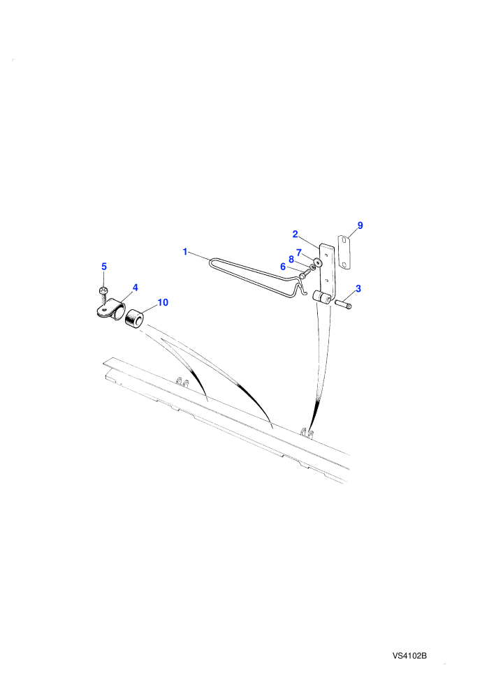 Torsion Spring-Lower Tailgate