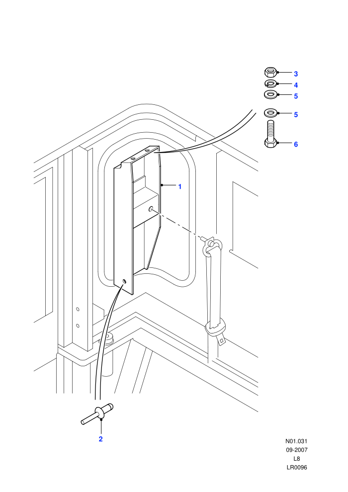Front Seats-Shoulder & Seatbase Anchorage-Truck Cab (110&nbsp;Wheelbase,130&nbsp;Wheelbase,90&nbsp;Wheelbase,Chassis Cab,Crew Cab Pick Up,High Capacity Pick Up,Pick Up)((V)FROM7A000001)