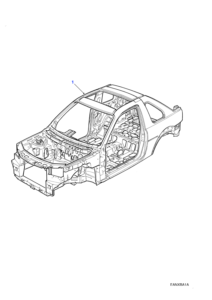 Bodyshell (3 Door Soft Back/Hard Back)