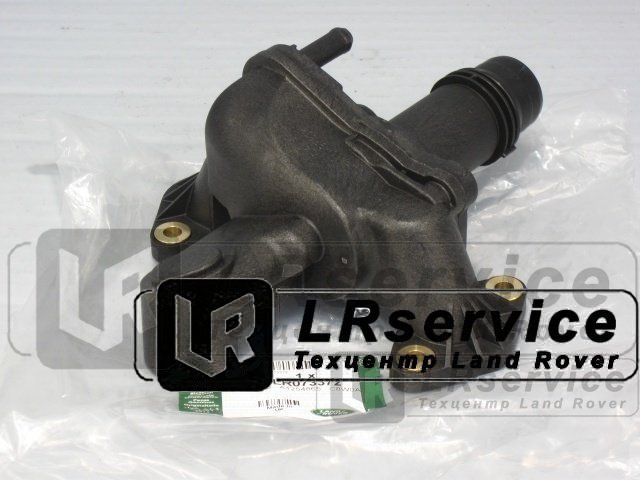 LR073372 GREEN OVAL Коннектор водяной выпускной 2,7D/3.0D