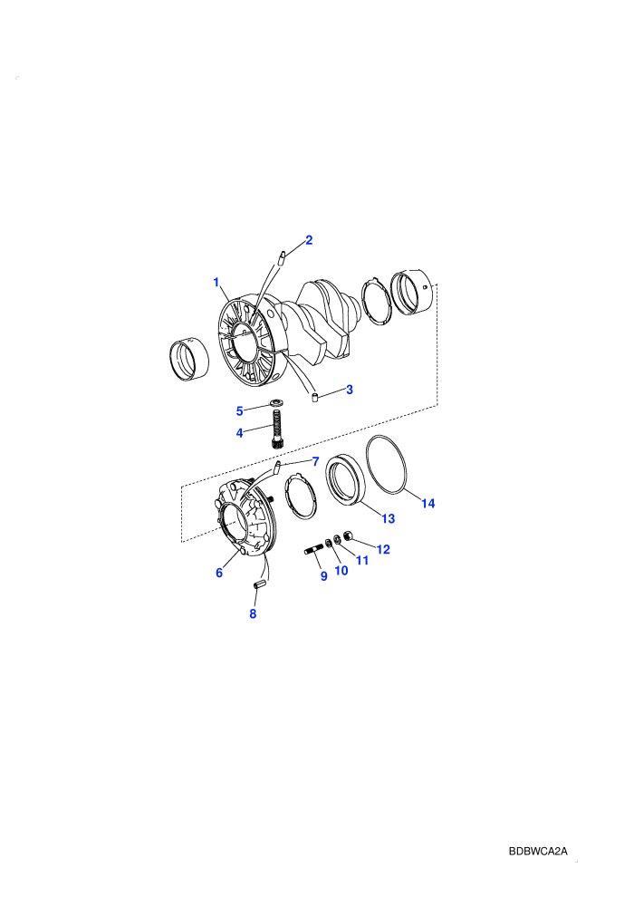 Bearings Crankshaft (2.5L Turbo Diesel VM)