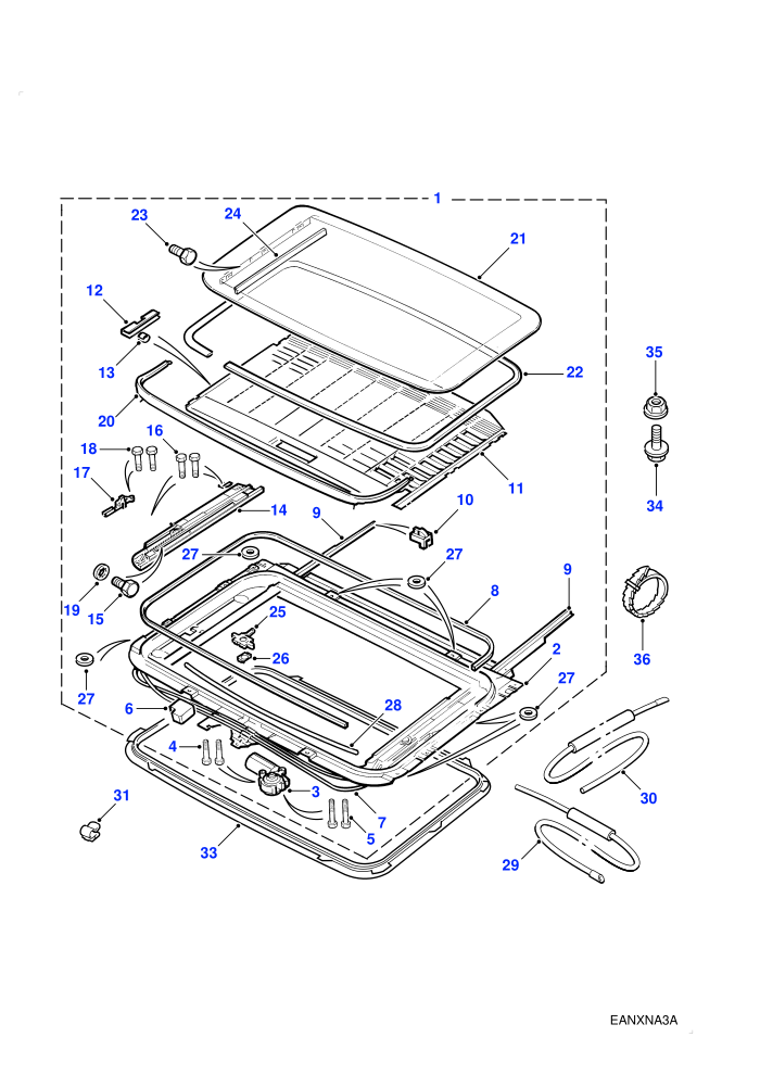Sunroof (5 Door Station Wagon)