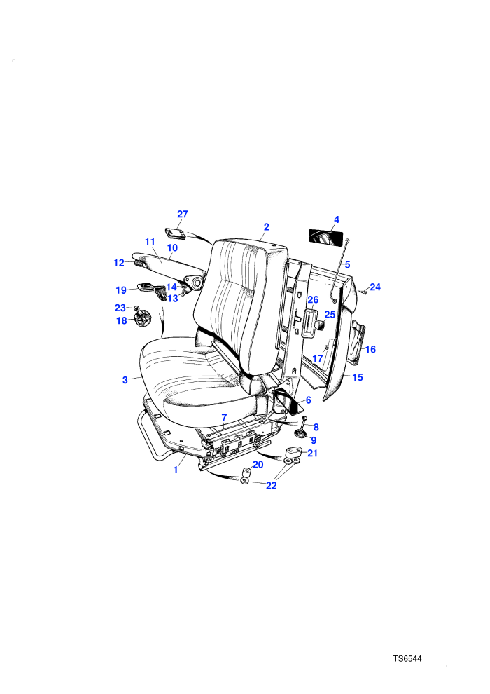 Front Seats (2 Door Station Wagon)
