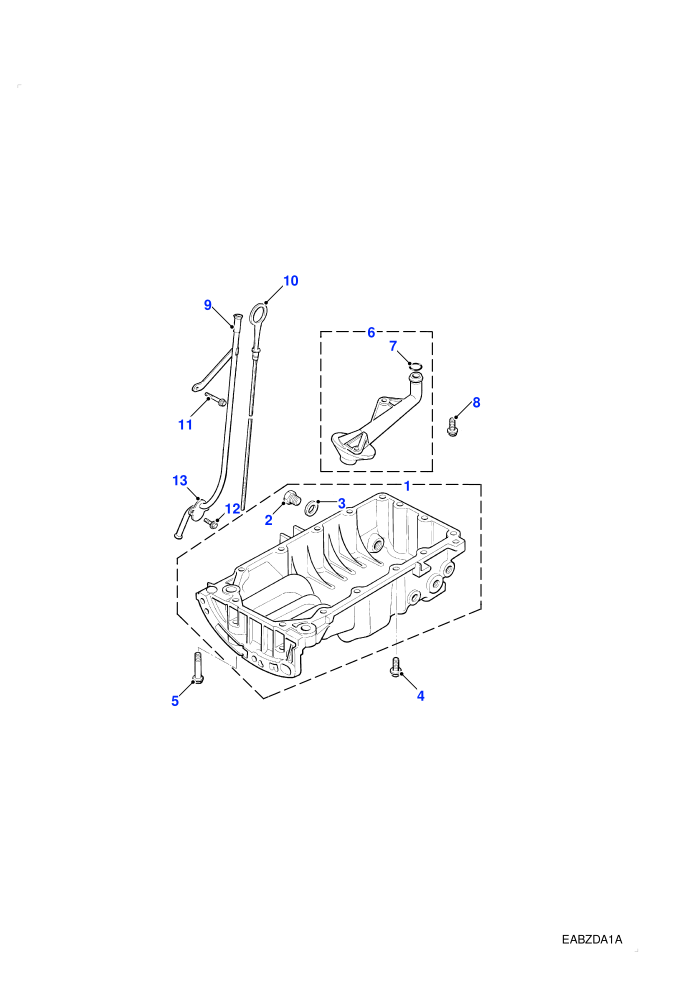 Oil Sump (1.8L 4 Cyl K Series Petrol)