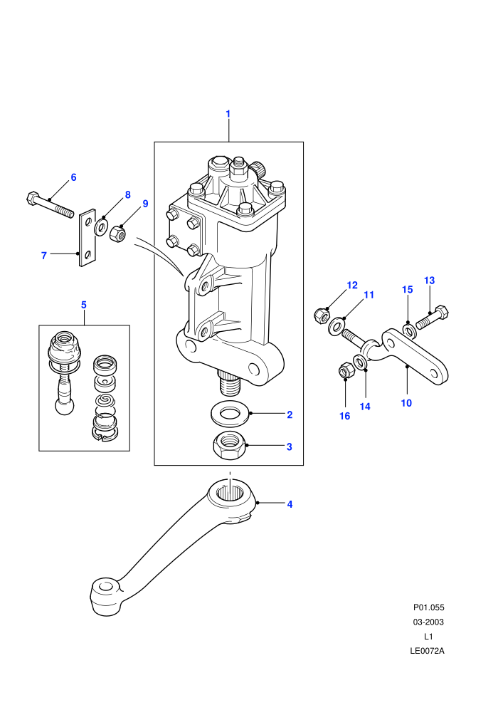 Steering Box-Manual-Gemmer (Non Power Steering)