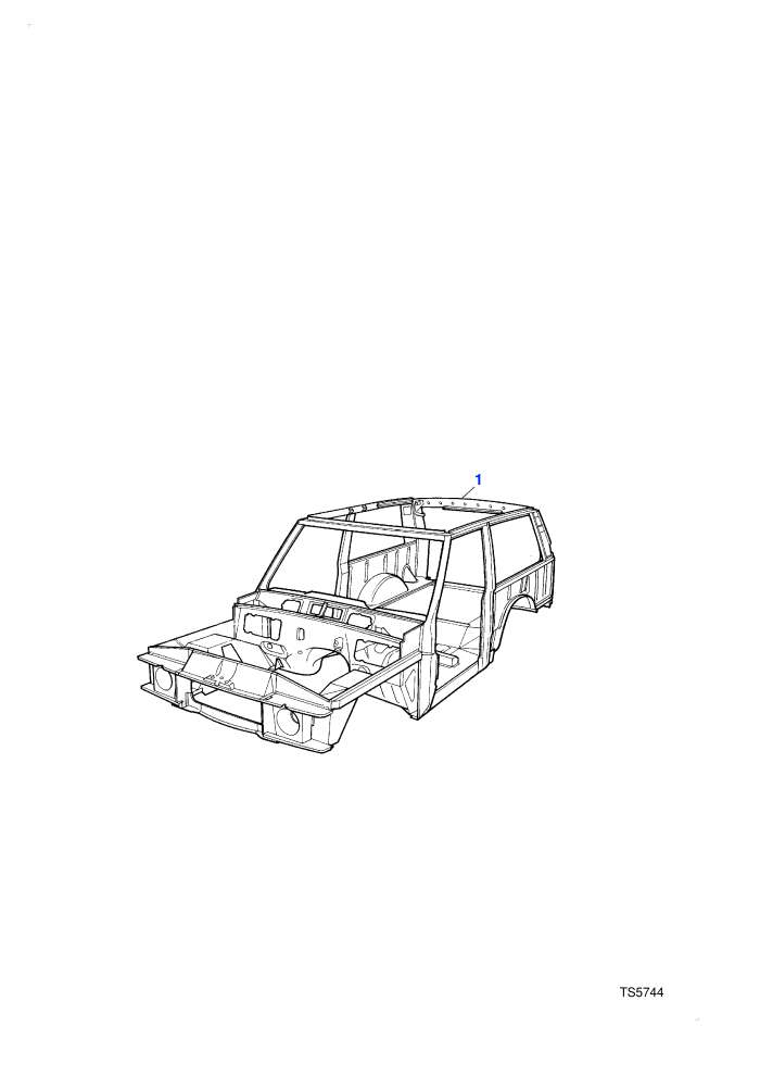 Bodyshell (2 Door Station Wagon)