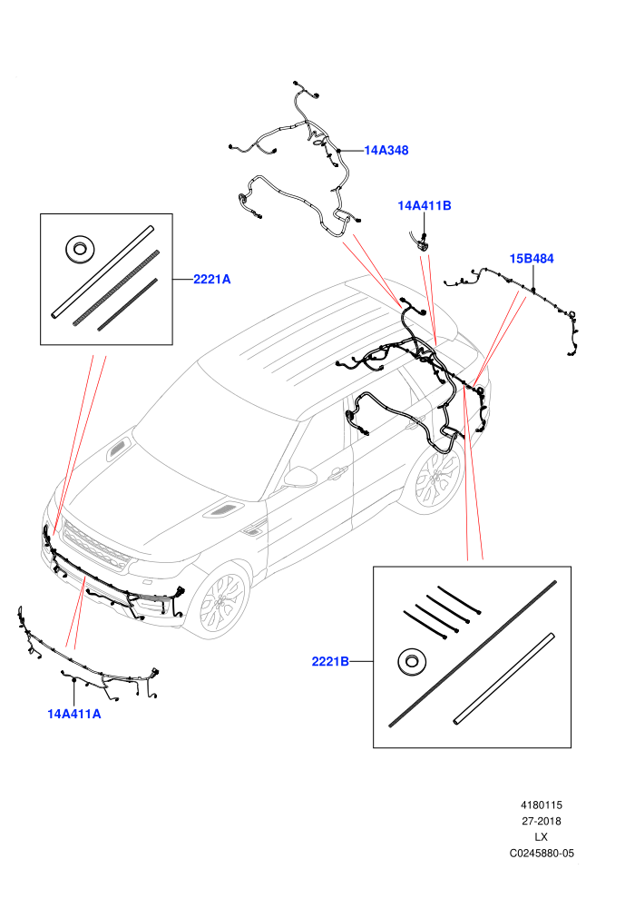Electrical Wiring - Body And Rear (Non SVR,Version - Core)(Bumper)
