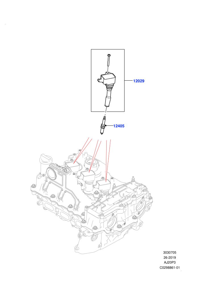 Ignition Coil And Wires/Spark Plugs (1.5L AJ20P3 Petrol High,1.5L AJ20P3 Petrol High PHEV,Changsu (China))