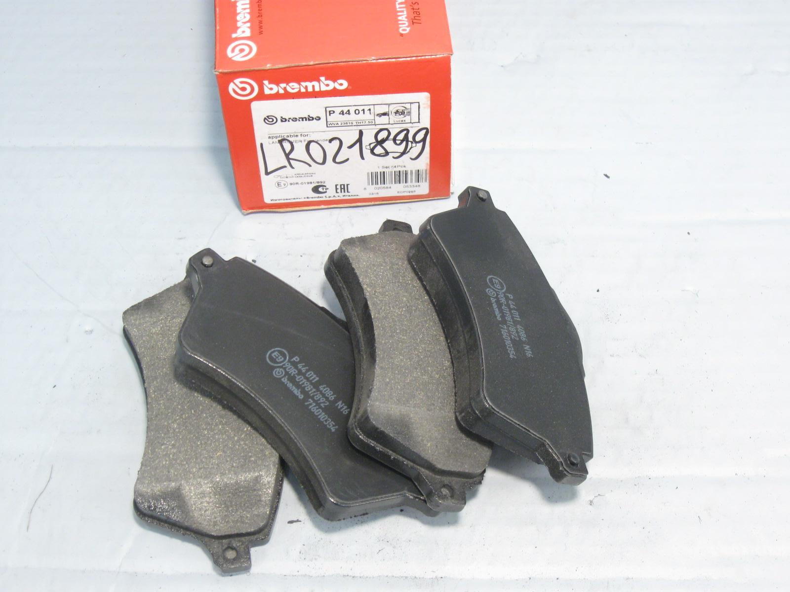 LR021899 BREMBO Колодки тормозные передние FR c 2001-