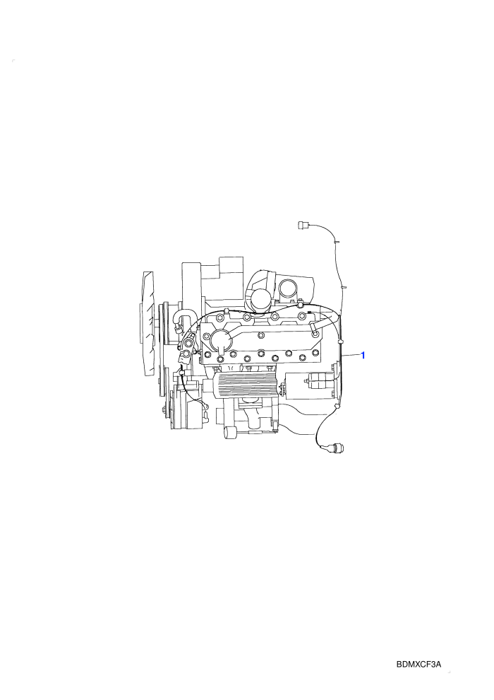 Harness-engine (2.5L 4 Cyl TDi L/R)