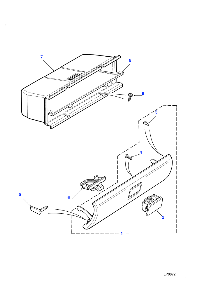 Glove Box ((V)FROM2A000001)