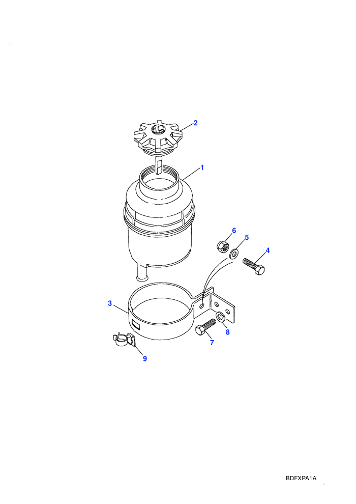 Power Steering Reservoir (With Petrol Engines,With Power Steering)