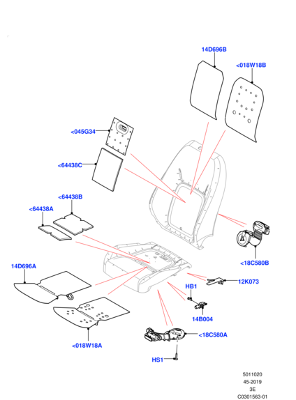 LR137967 LAND ROVER