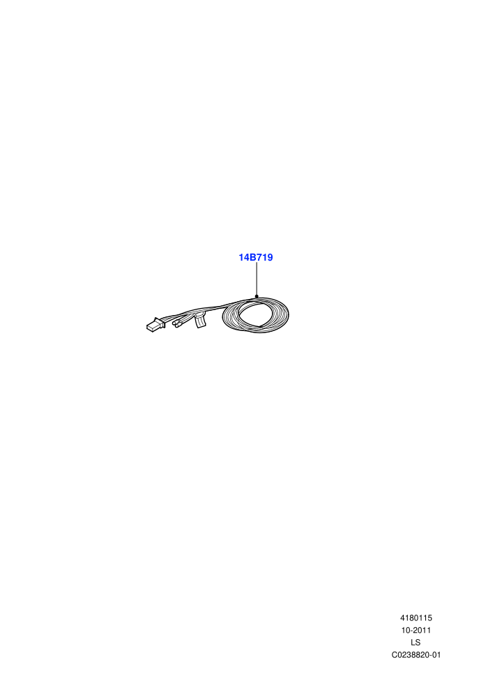 Electrical Wiring - Body And Rear (Service Repair Links - Facia)((V)TO9A999999)