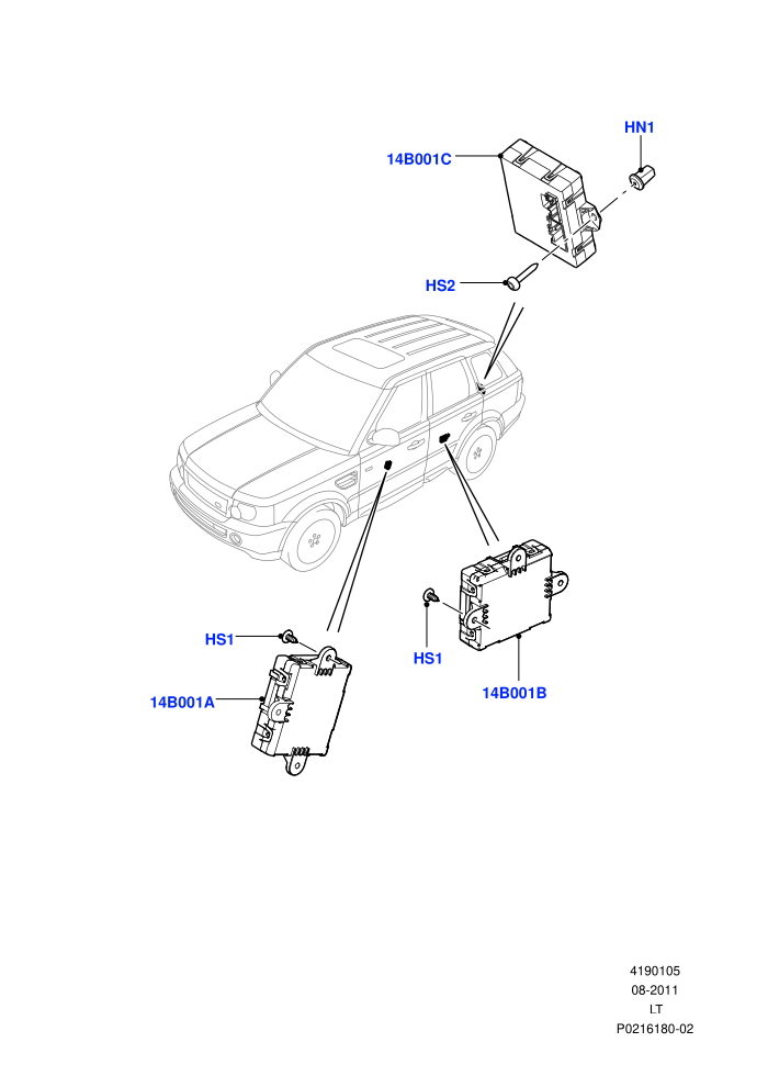 Vehicle Modules And Sensors (Door)((V)FROMAA000001)