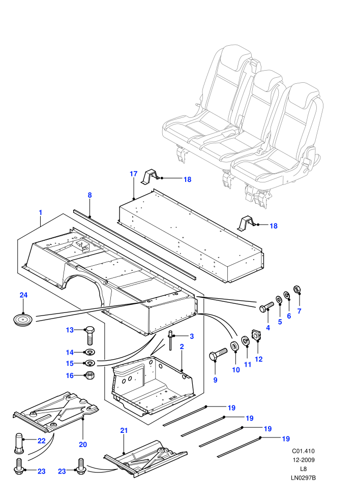 Seat Base Assembly ((V)FROM7A000001)
