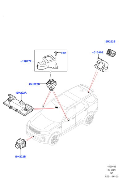 LR145259 LAND ROVER