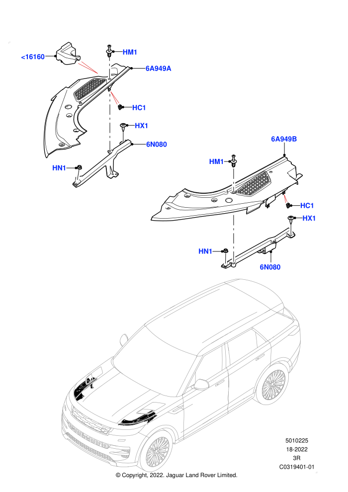 Engine Compartment - Covers