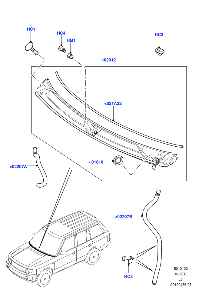 Cowl/Panel And Related Parts (Less Armoured)((V)TO9A999999)