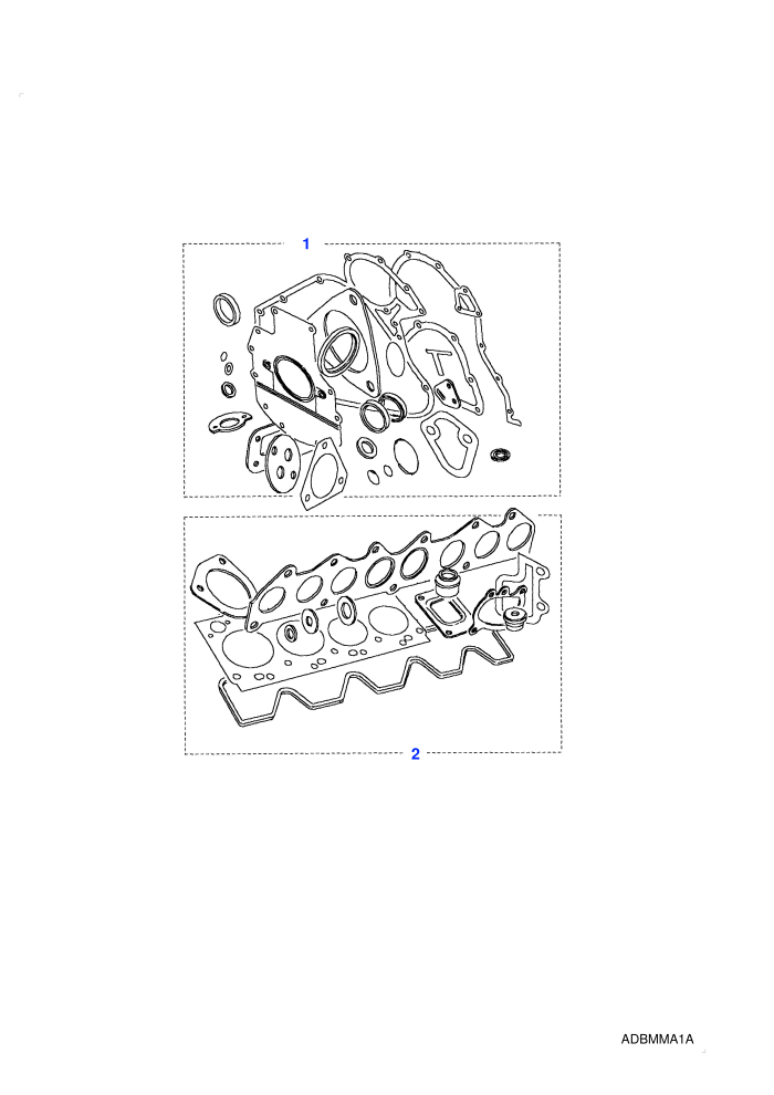 Gasket Kits (2.5L I4 200 TDi L/R,5 Speed Manual Transmission,Less Catalyst)
