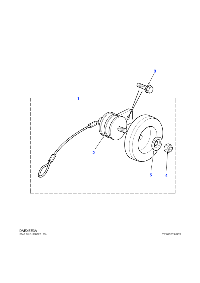 Damper Axle