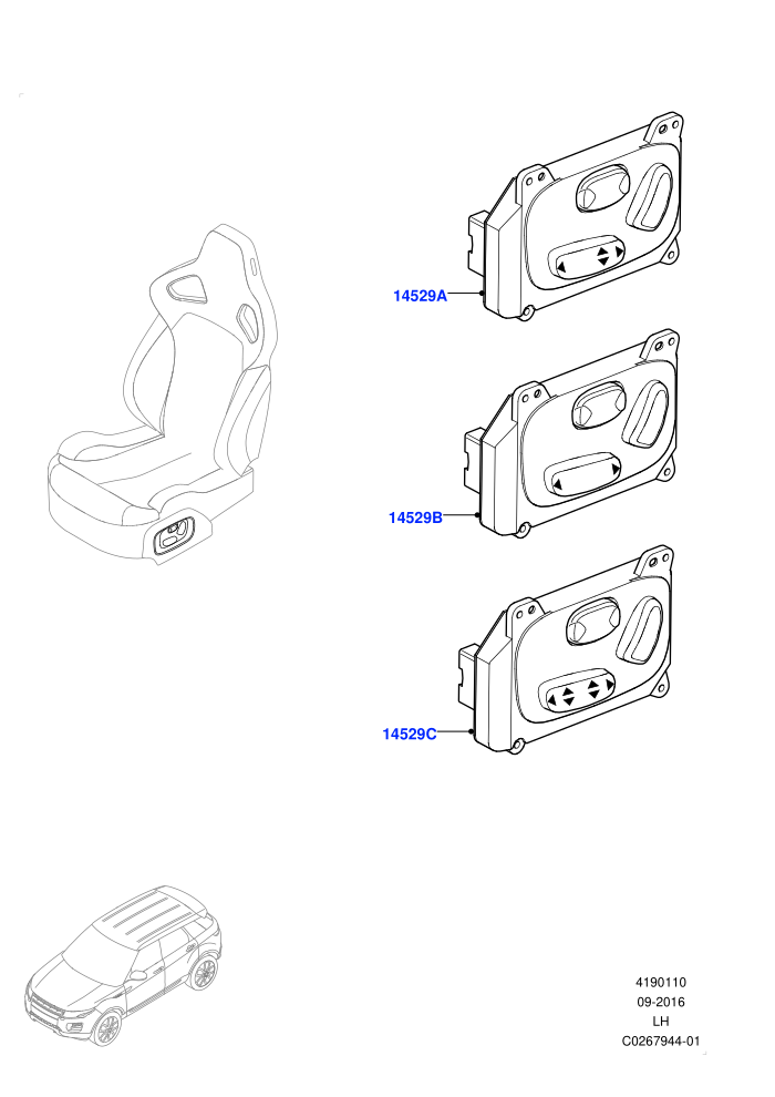 Switches (Changsu (China))(Seats)((V)TOGG134737 (V)FROMEG000001)