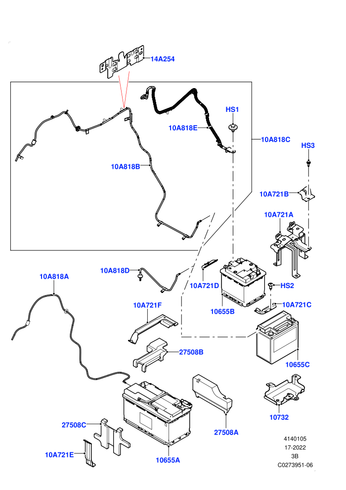 Battery And Mountings