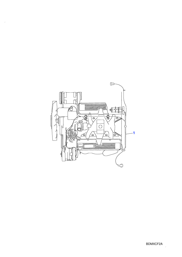 Harness-engine (V8 Petrol)((V)FROMMA647645)