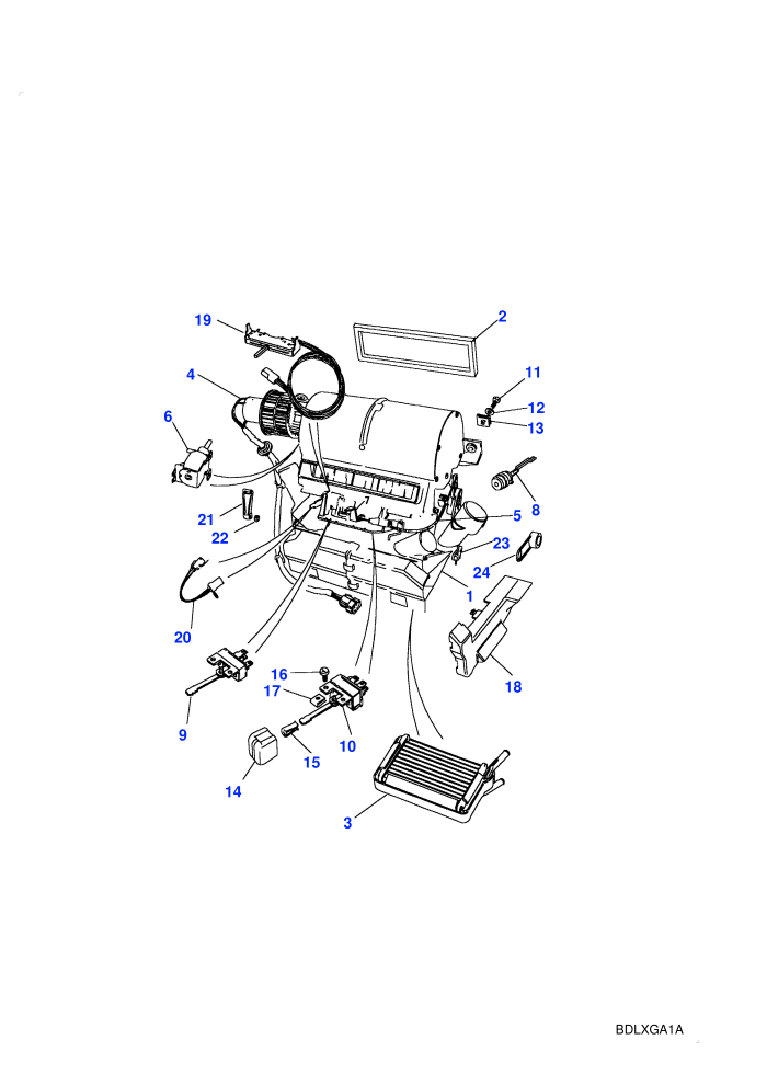 Heater Assembly (TDi L/R)((V)TOLA647644)