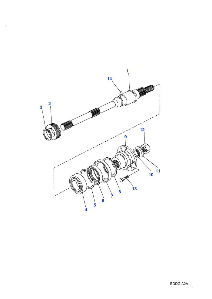 Front Ouput Shaft