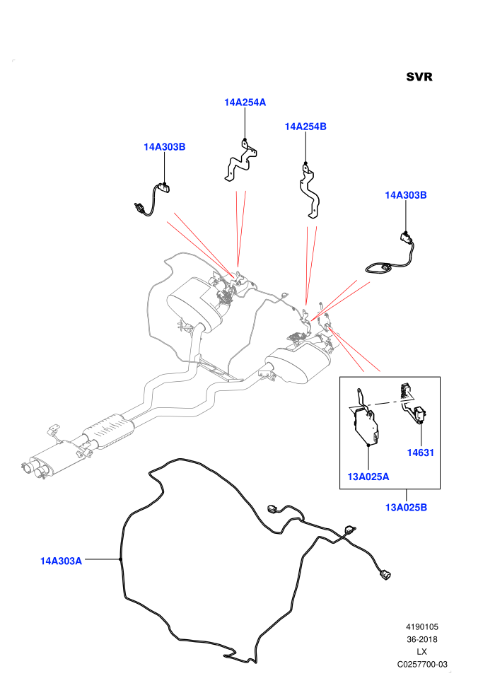 Vehicle Modules And Sensors (SVR,SVR Version)(Exhaust)((V)FROMFA000001)
