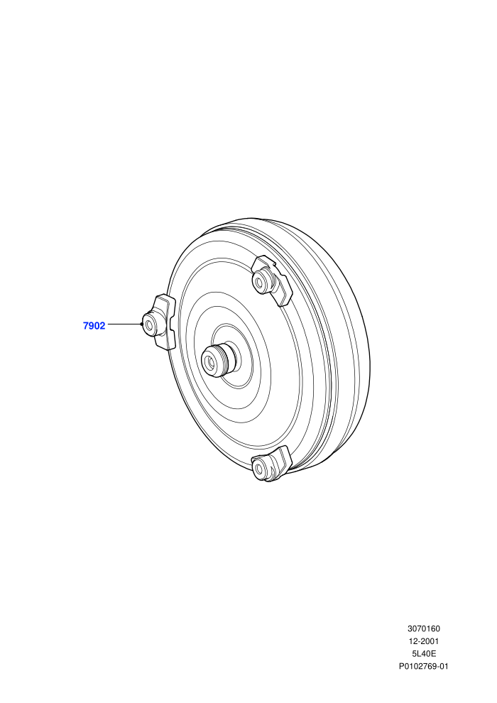 Converter (5 Speed Automatic - Steptronic,M57 D30 3.0 Diesel)