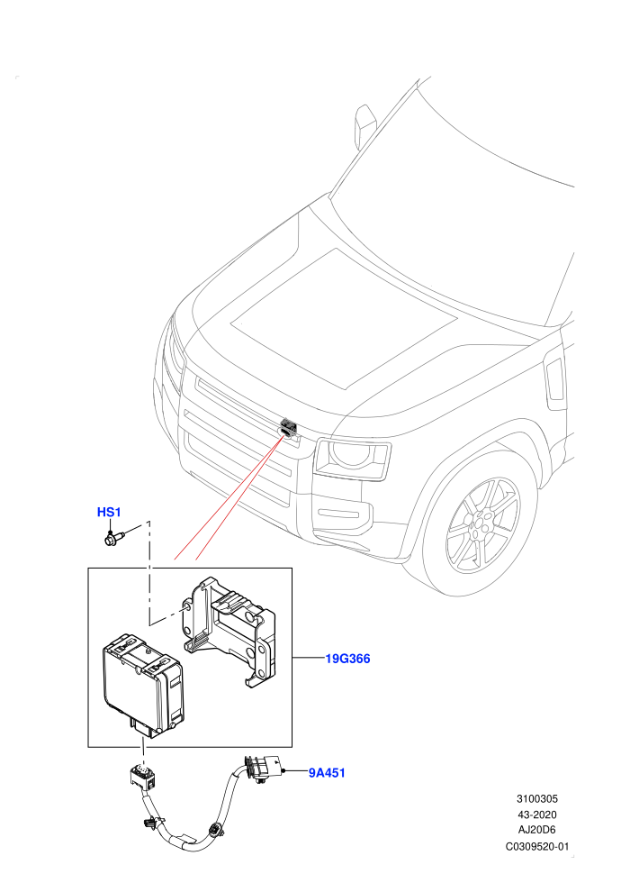 Speed Control (3.0L AJ20D6 Diesel High,ACC + Stop/go + Cra,Adaptive Cruise Control with Stg As)((V)FROMM2000001)