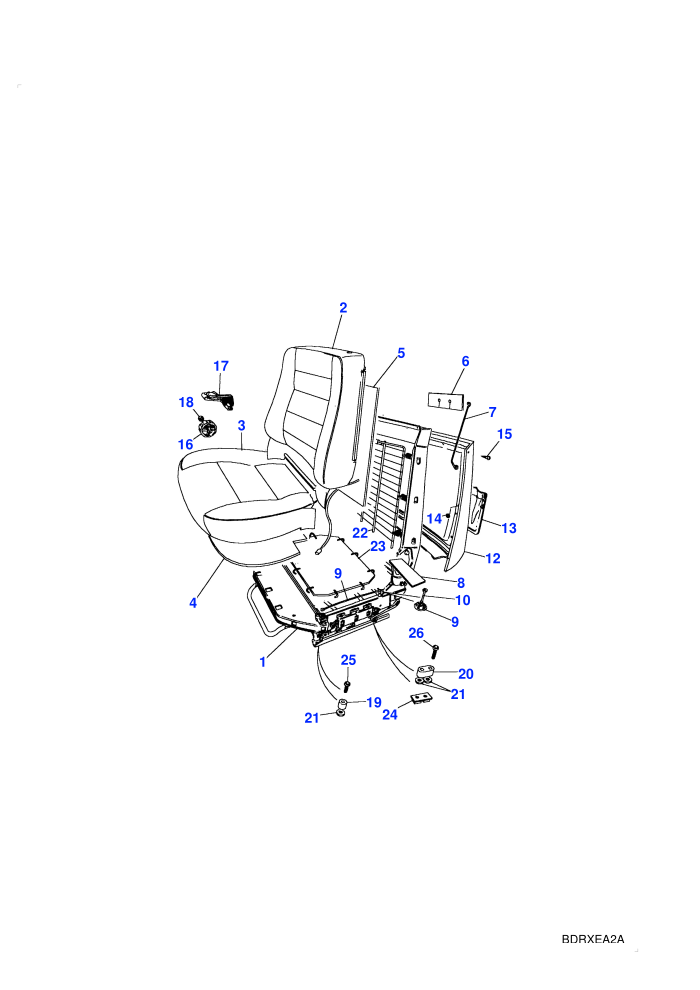 Front Seats (4 Door Station Wagon)((V)TOLA647644)
