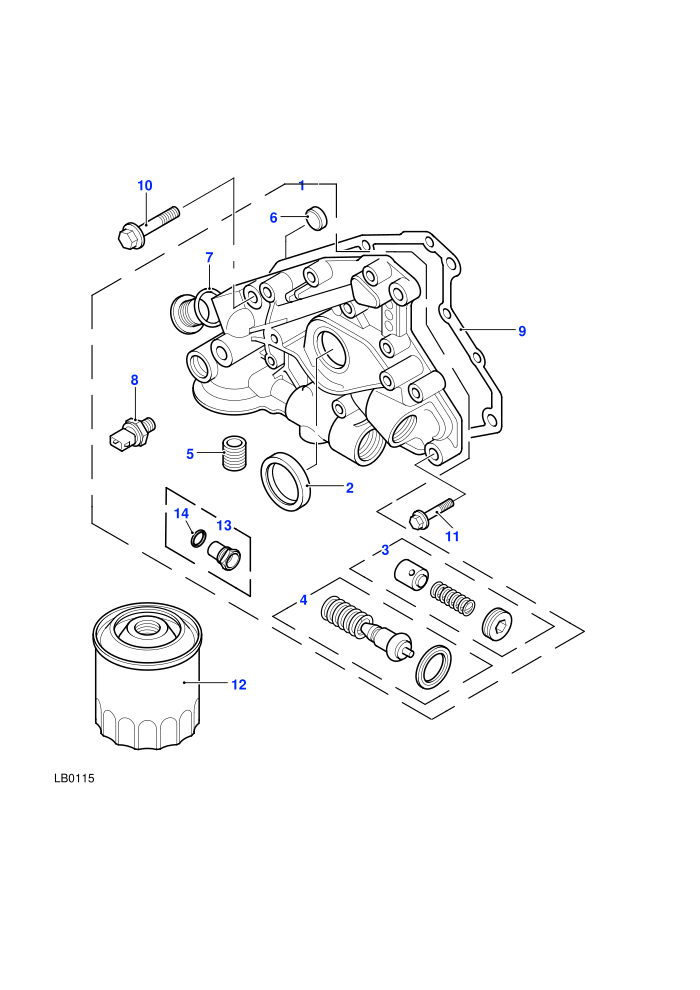 Oil Pump (2.0L I4 8V TCIE)