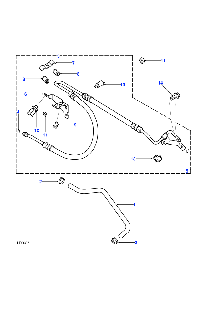 Hoses - Feed And Suction (1.8 K16 Petrol,LHD)((V)FROM1A000001)