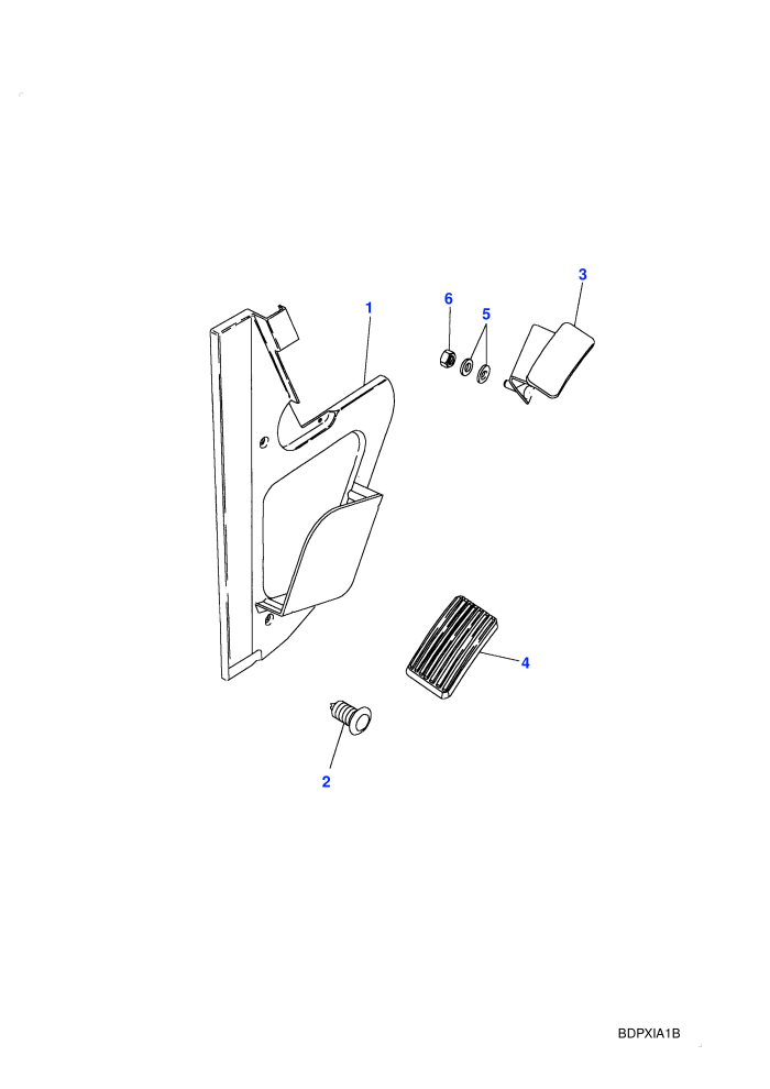 Footrest & Toebox Trim-From (V) MA647645