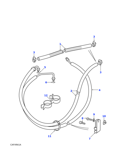 QEH102370 DUNLOP HIFLEX Трубка ГУР (1 штуцер) D1