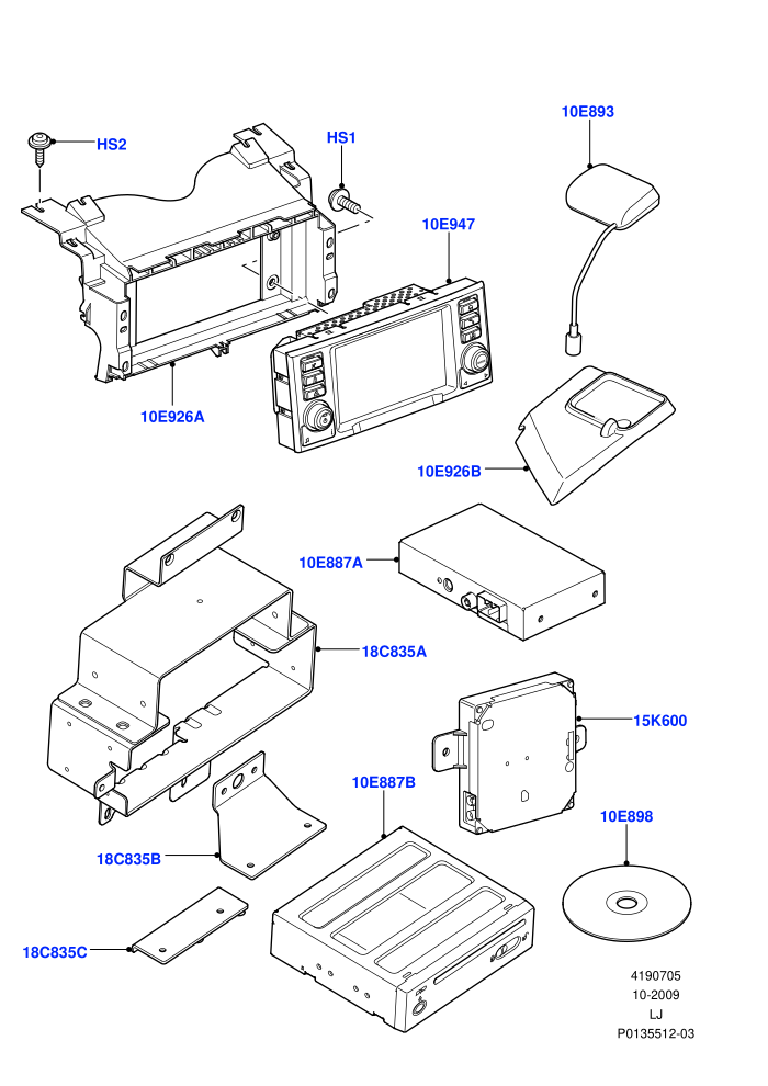 Navigation System ((V)TO9A999999 (V)FROM5A000001)