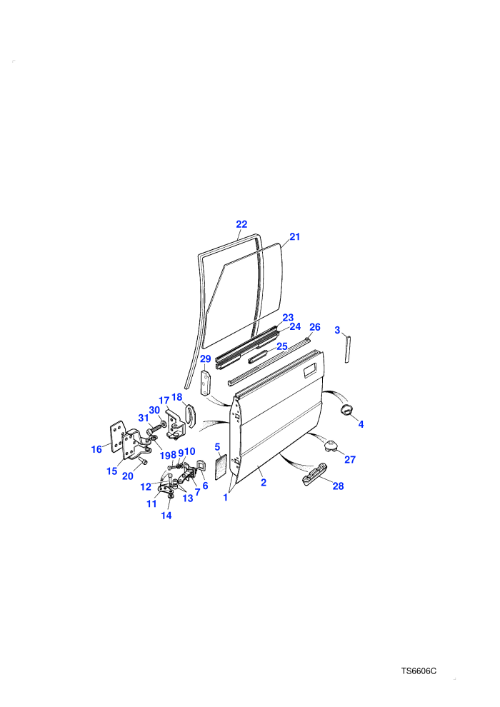 Front Door Assembly (4 Door Station Wagon)((V)FROMFA374642)