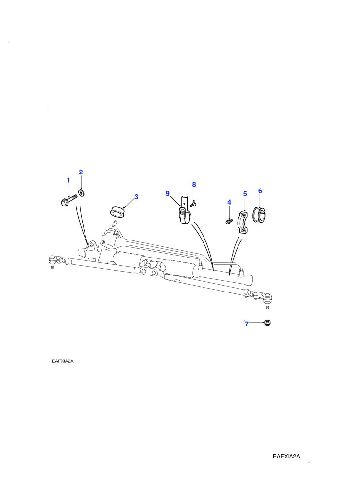 Rack & Pinion Fixings