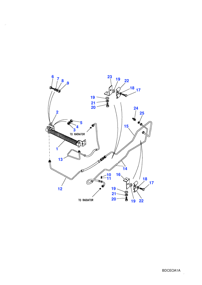 Oil Cooler (Manual Transmission)